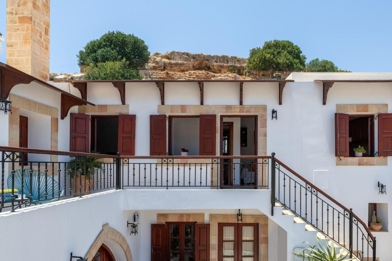 Lindos Luxury Belfry Apartment Líndos Exterior foto
