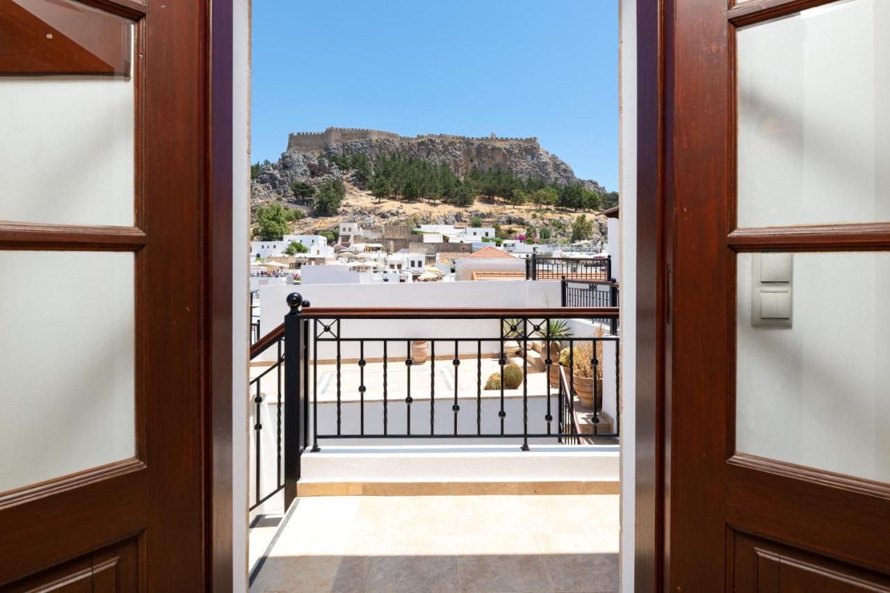 Lindos Luxury Belfry Apartment Líndos Exterior foto