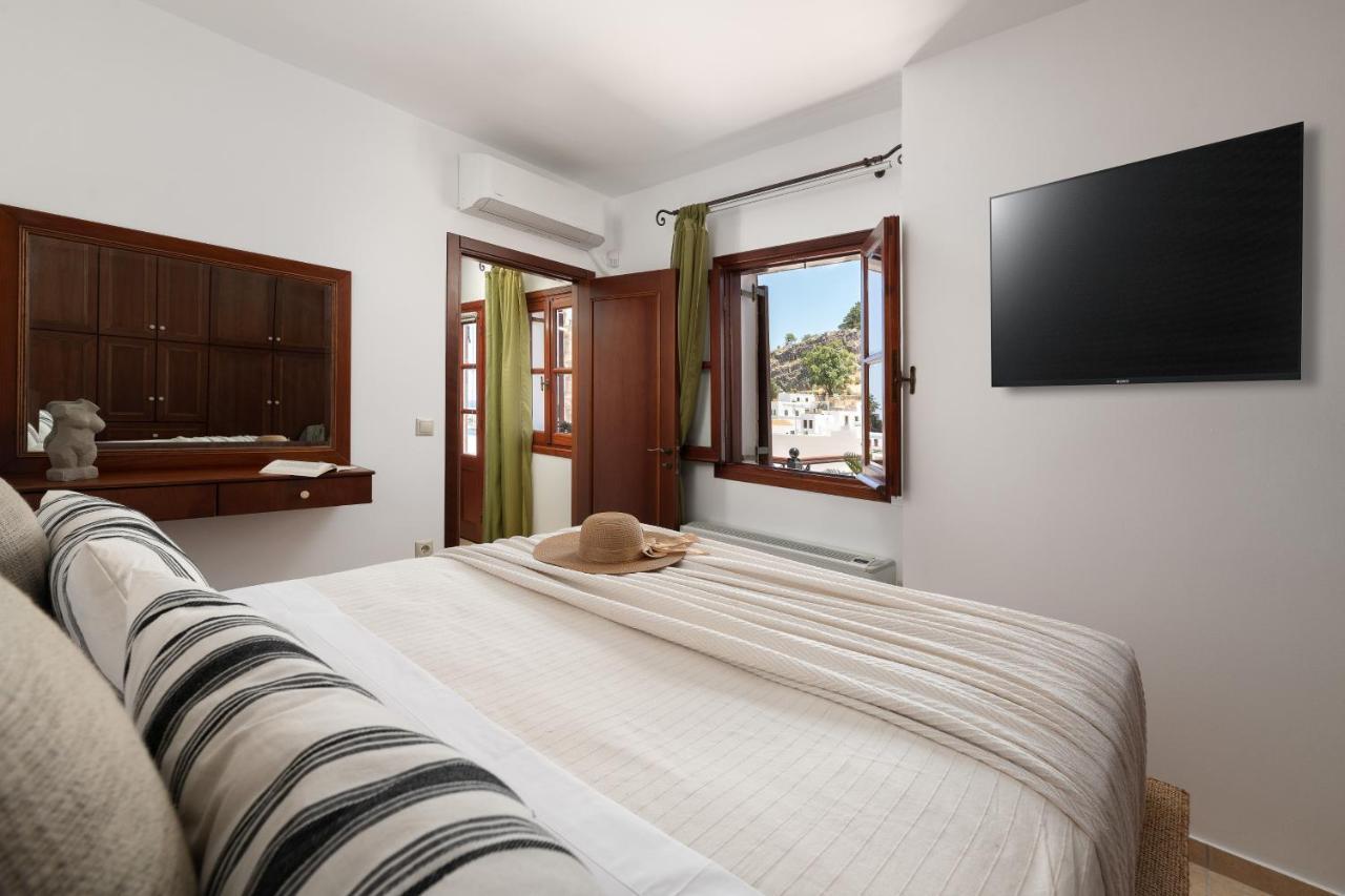 Lindos Luxury Belfry Apartment Líndos Exterior foto